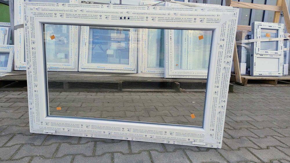 Okna gospodarcze inwentarskie 120x80 uchylne