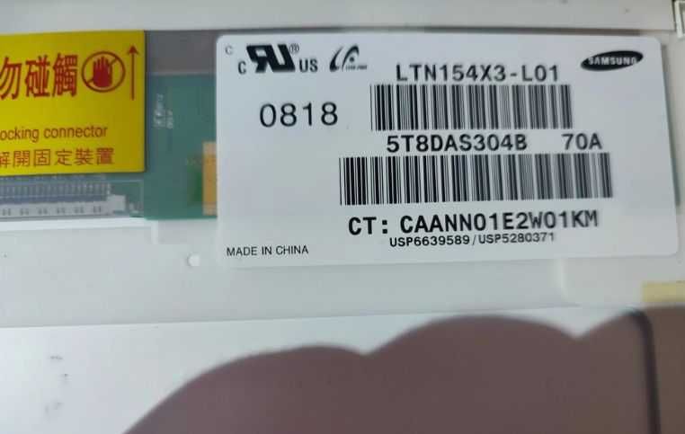 LTN154X3-L01 / LP154WX4 / LP156WH1