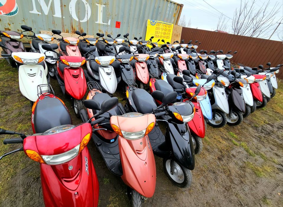 Продажа jog16 без пробігу по Україні стокмото скутер мопед з Японії