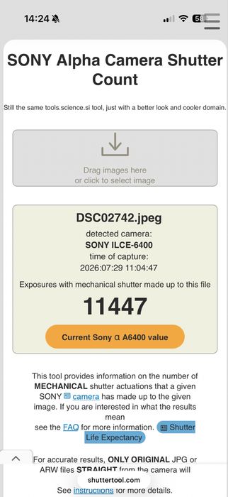 Sony A6400 (corpo) com caixa, 3 baterias e carregador