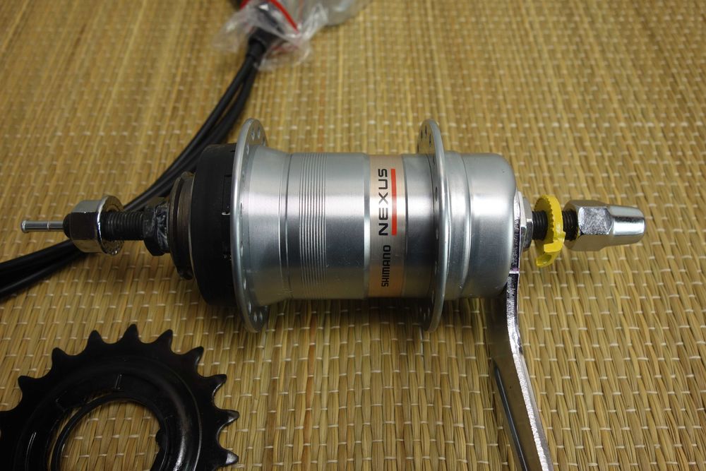 Piasta Shimano Nexus 3+Manetka+Sterowanie+Zębatka Nowy Komplet