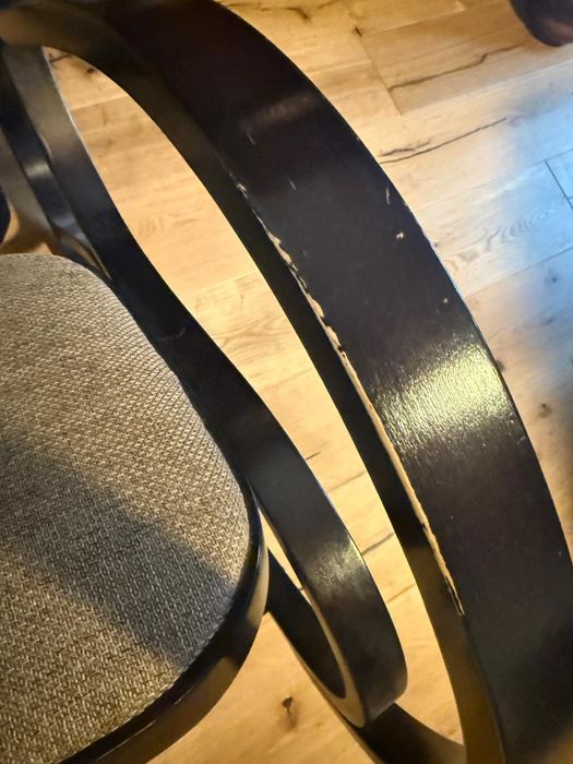 Fotel bujany gięty nowa tapicerka