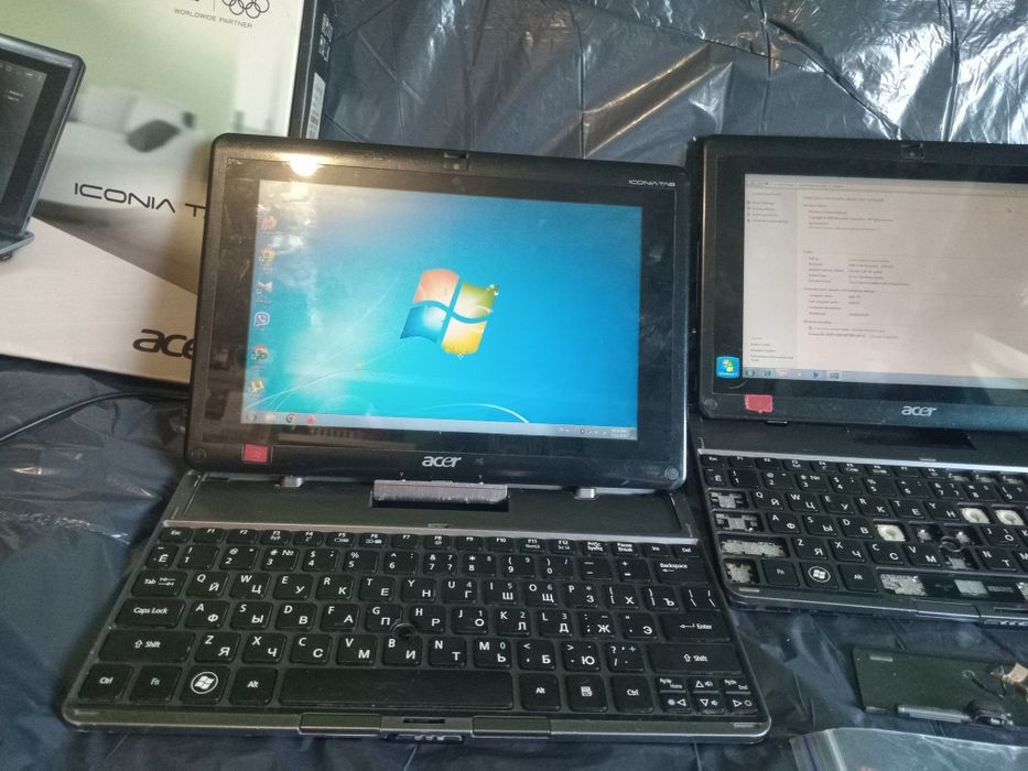 Планшет Acer Iconia Tab W500 + док-станція на Віндовсі з USB ЦІНА ЗА ДВА КОМПЛЕКТИ