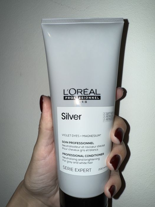 Кондиціонер догляд для волосся Loreal Professional Silver антижовтий