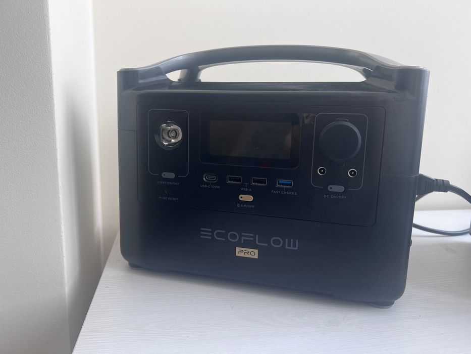 EcoFlow River Pro 720Wh + перетворювач LVYUAN VTEU-1500 б/в