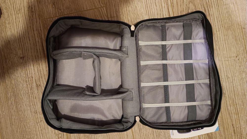 Сумка органайзер для кабелів, проводів, зарядок розміри 25*18*10 см