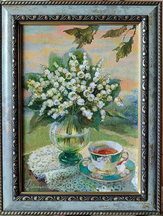 Картины маслом. Живопись миниатюра.