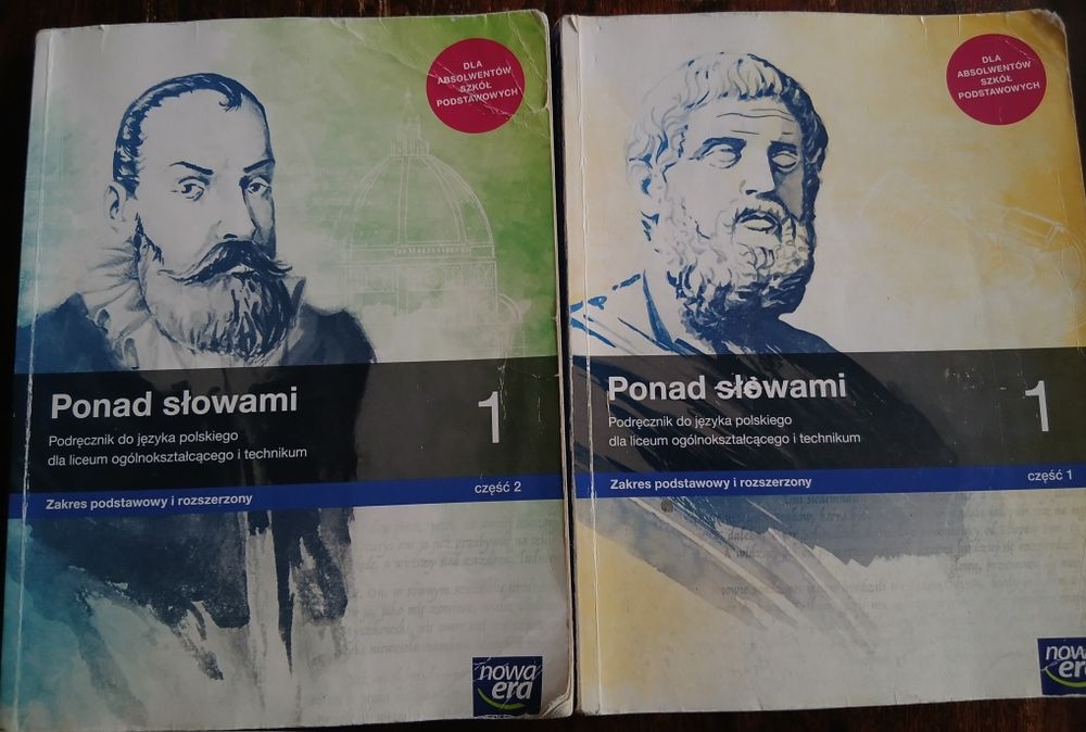 Podręcznik Ponad słowami 1 część 1 i 2