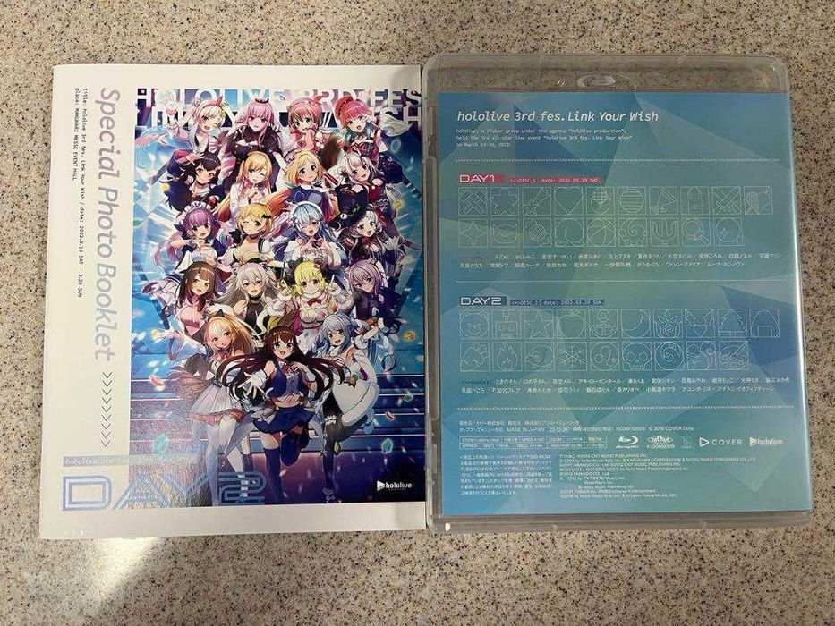 ホロライブ 3rd fes.Link Your Wish Blu-ray Amazon.co.jp: hololive 3rd fes. Link Your Wish [Blu-ray