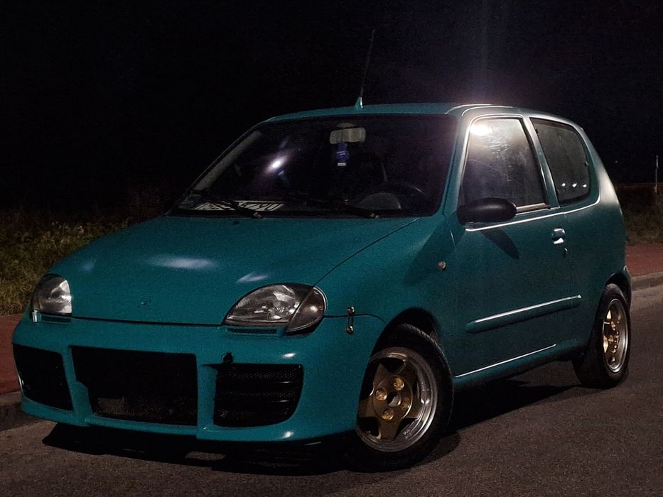 Fiat Seicento 1.1 LPG Jedyny Taki Schumacher Abarth Sporting