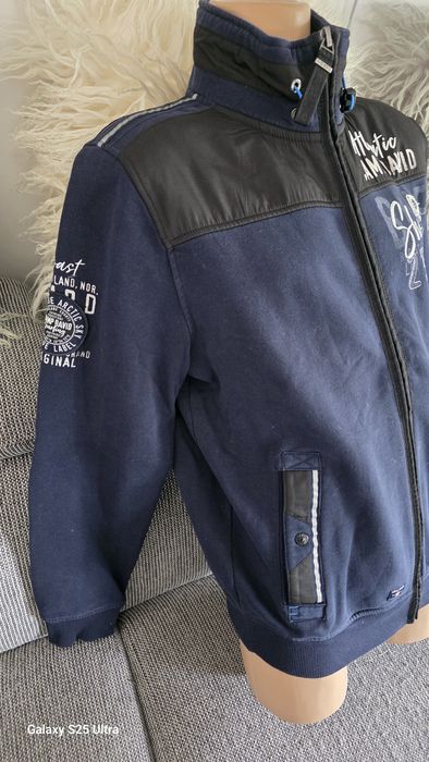 Oryginalna męska bluza rozpinana (sweatjacke) marki Camp David w rozmiarze L.
