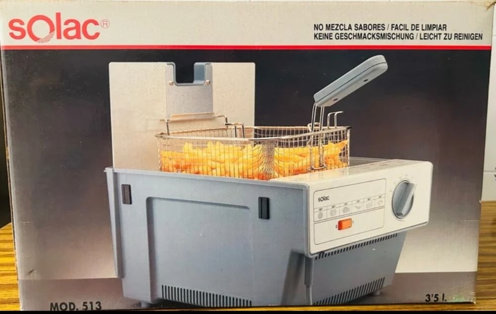 Vende-se fritadeira Solac (Nunca usada)