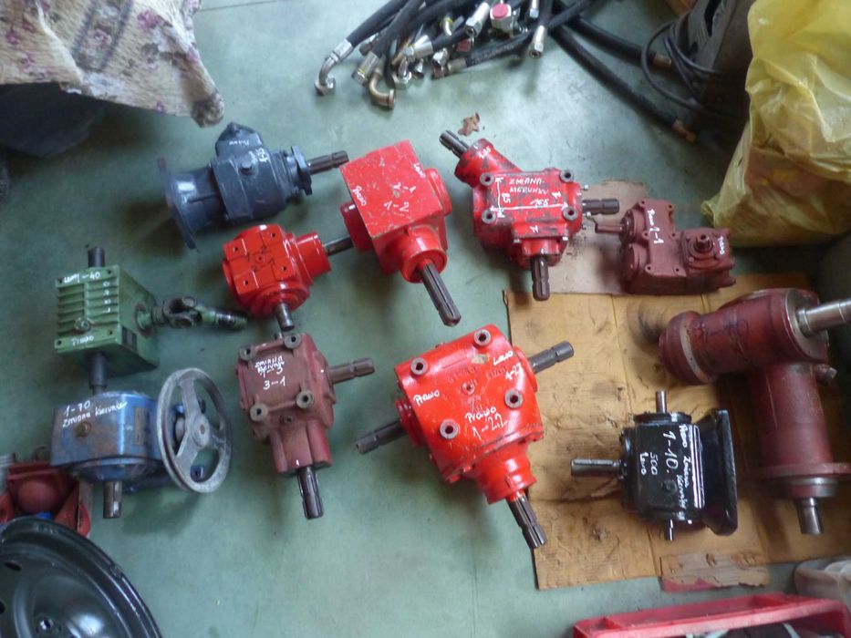 Przekładnia kątowa - prosta wałek wom zmiana obrotów