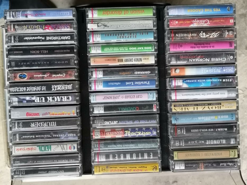 Kasety nowe w foliach