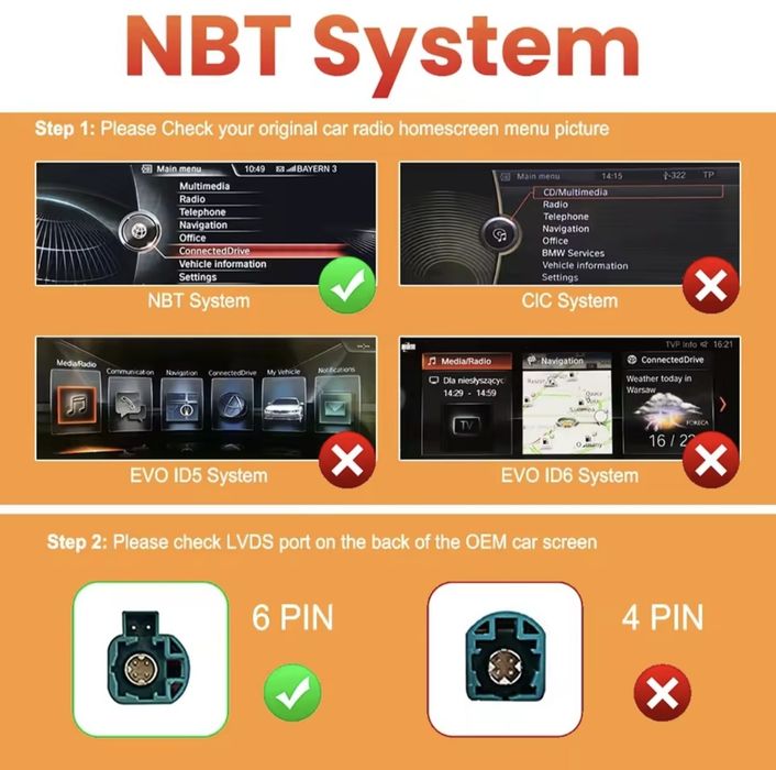‼️ CarPlay BMW ‼️ NBT CIC 1 2 3 4 5 7 cepiï F22 F10 FO1 FO2 X3 X4 X5 X