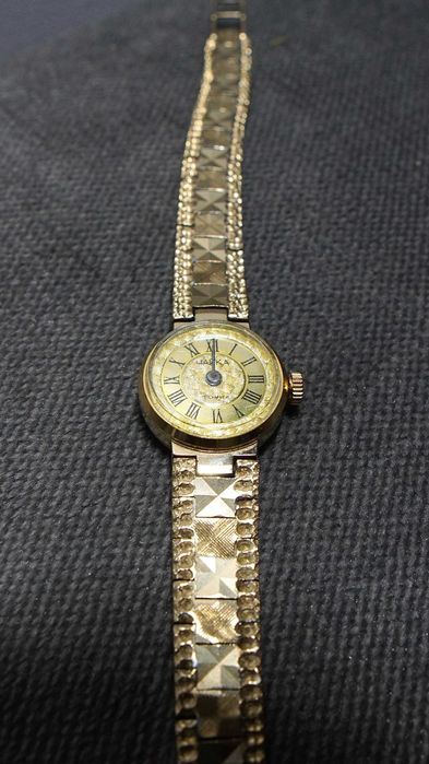 Zegarek pozłacany Czajka 17 kamieni