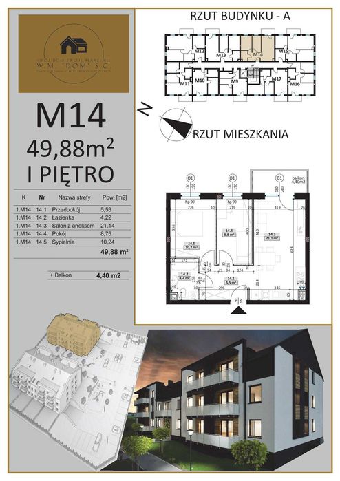 Sprzedam mieszkanie - "Zielona Polana"