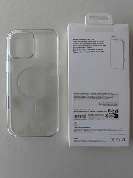 Apple Clear Case para Iphone 16 Pro Max