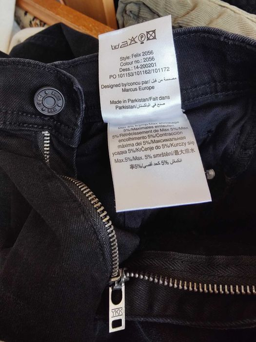 Джинсы Marcus jeans Germany w33 stretch dark grey.