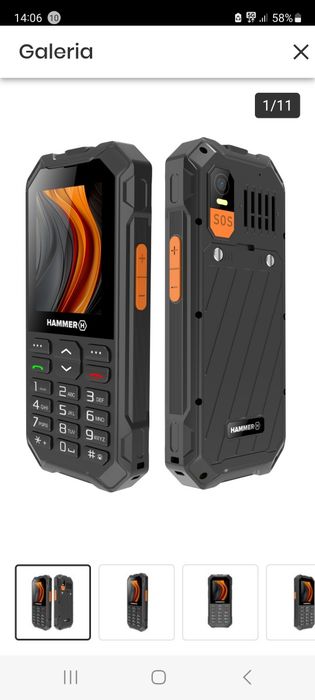 Miechowice zgubiono telefon Hammer 6