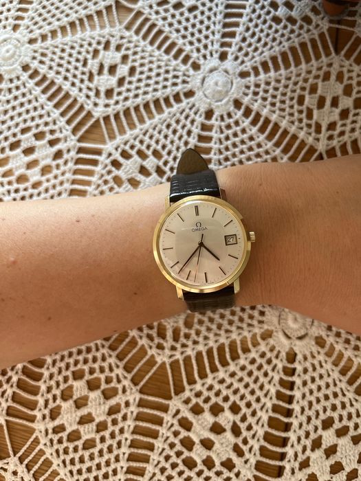 Sprzedam złoty zegarek  Omega  próba 585