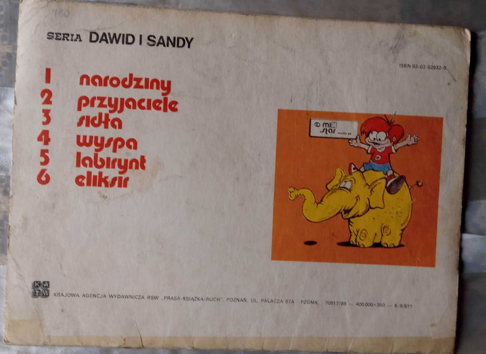 Dawid i Sandy - Labirynt tom 5