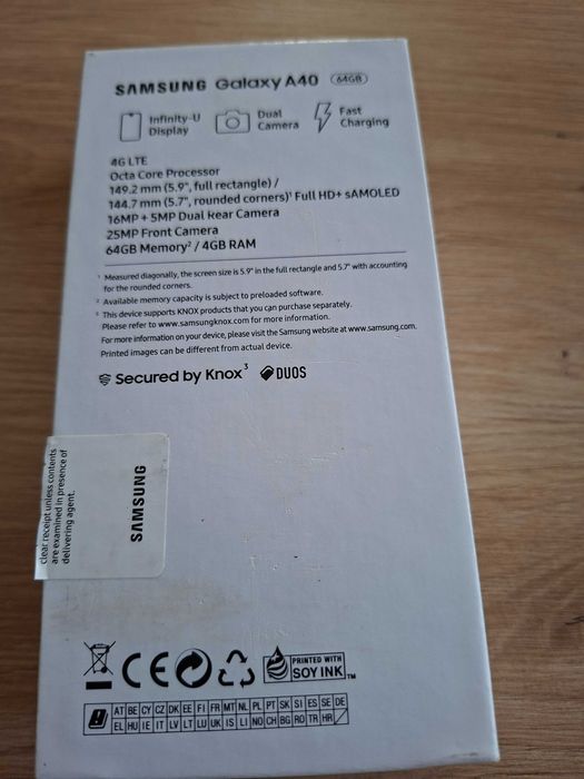 Samsung galaxy A40