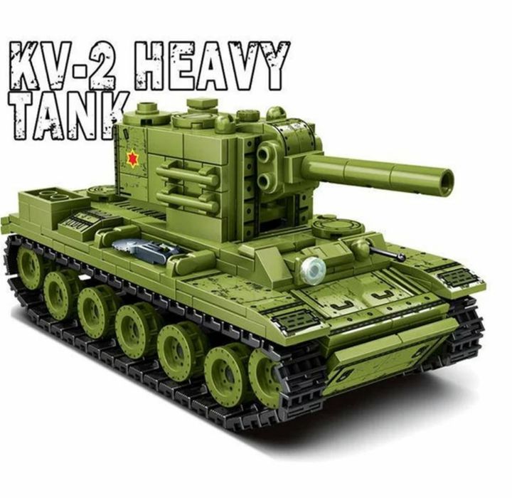 Конструктор танк КВ 2 Лего 536 шт совместим с LEGO