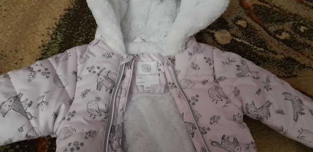 Kurtka.Kurteczka.Kombinezon.Nowy.Rozmiar 68.Firma Cool Club.80 zł.