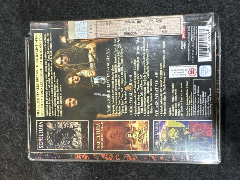 DVD - Sepultura Chaos