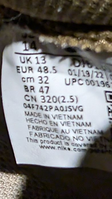 Buty Nike rozmiar 48,5