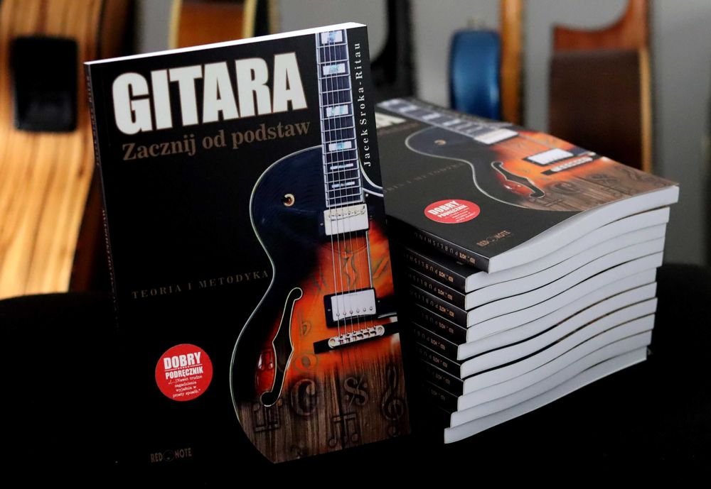 Nowy Podręcznik do nauki gry na gitarze Gitara. Zacznij od podstaw.