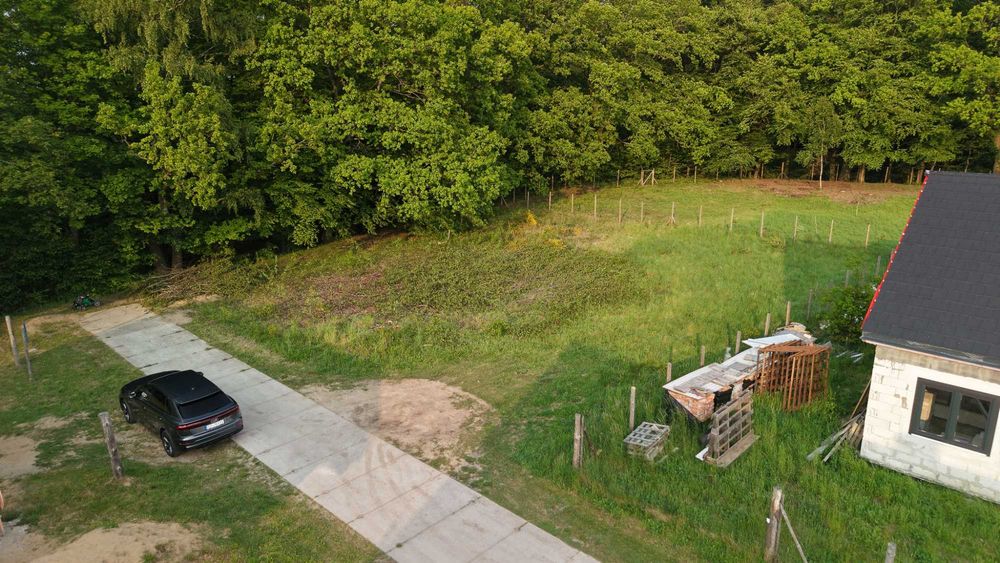 Atrakcyjna działka budowlano-usługowa 1000 m² przy lesie – Wrzeście, gm. Słupsk