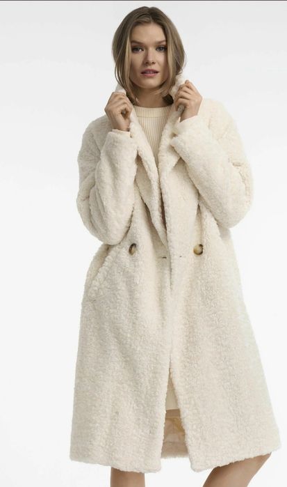 Futro damskie Ochnik XXS oversize nowe