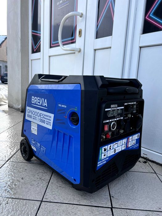 Інверторний бензиновий генератор Brevia 6 кВт GP6000iES