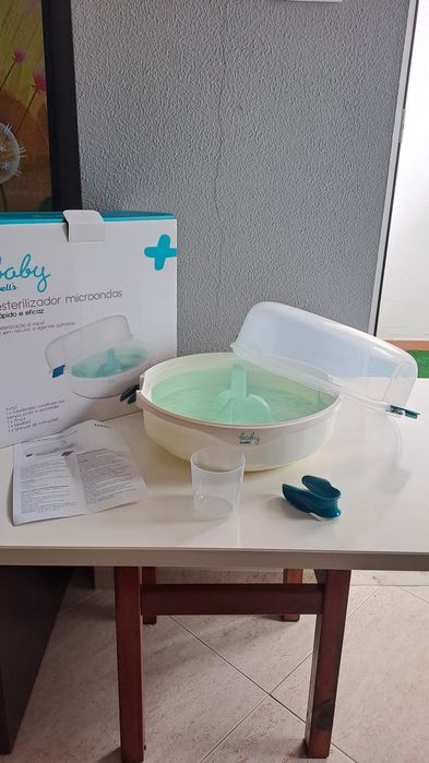 Esterilizador a vapor microondas Baby Wells