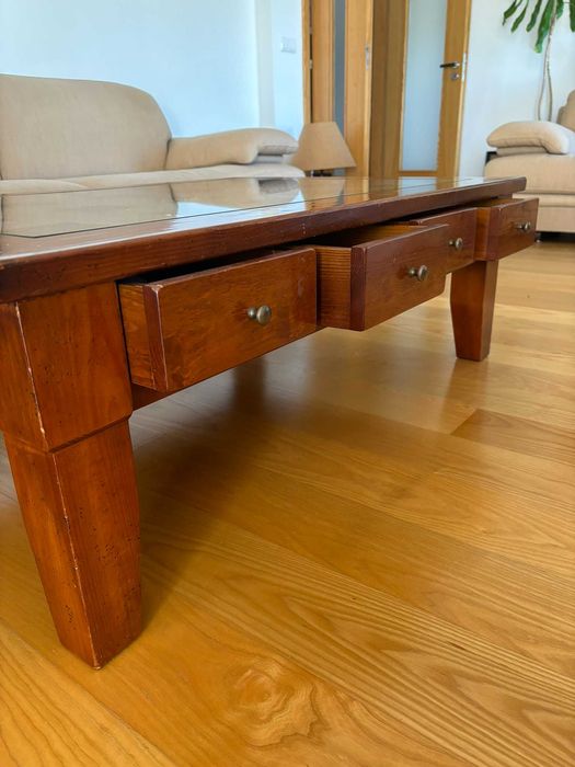 Solid Cherry Rectangular Living Room Table64730094202241126
