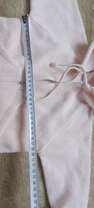 Zestaw bluza spodnie polar dziewczęce 74