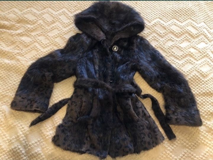 Шуба натуральная нутрия