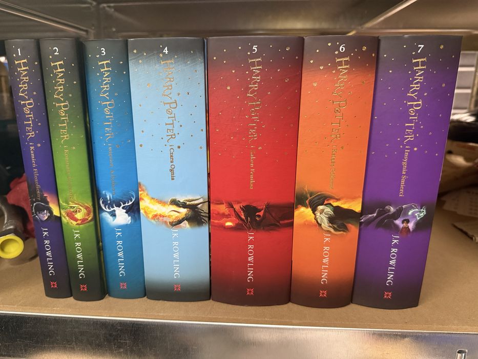 Harry Potter komplet 1–7 | J.K. Rowling | twarda oprawa | stan idealny