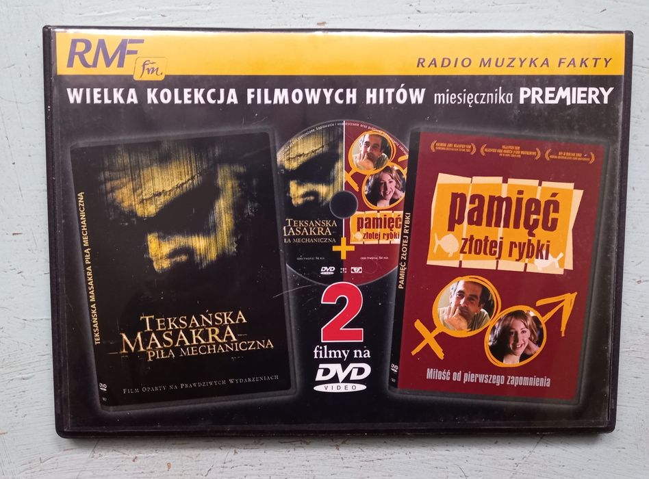 Teksańska masakra / Pamięć złotej rybki - filmy DVD