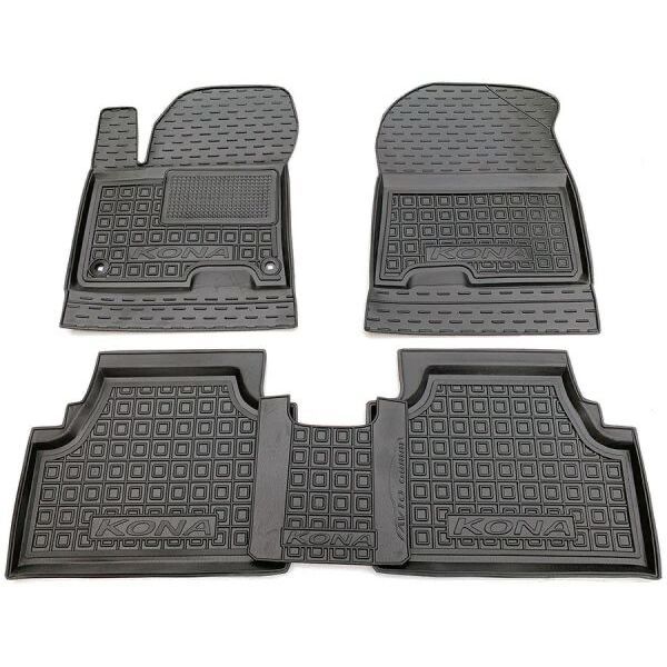 Резинові Коврики НА ВСІ АВТО салон багажник поліки