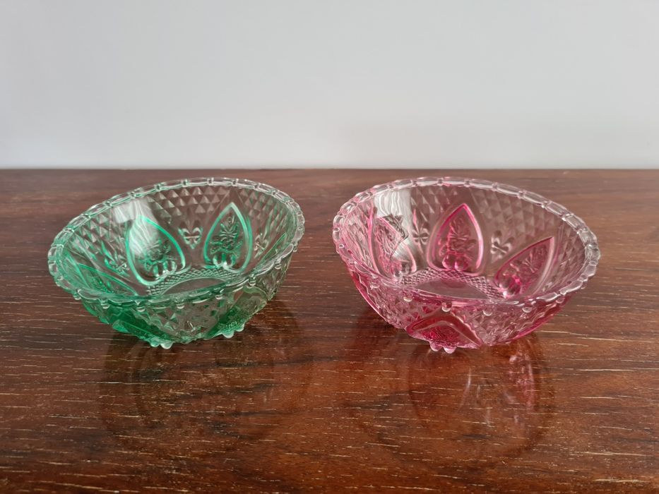 2 Taças vidro Indonésia