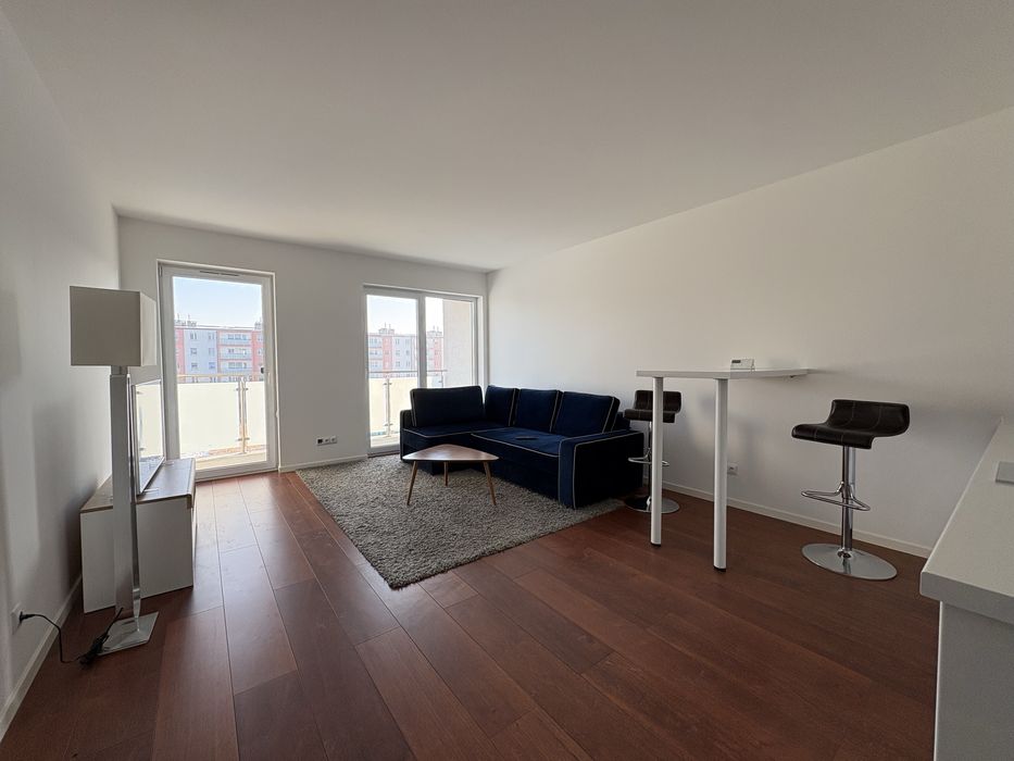 Nowoczesne 2 pokoje 41m2 z balkonem umeblowane