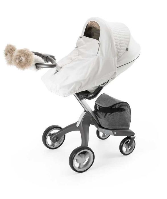 Прогулочная коляска Stokke Xplory V5 + Stroller Winter Kit + Foot Muff