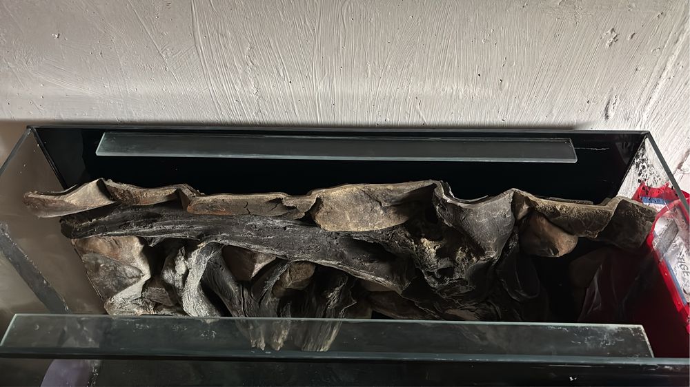 Akwarium 200l  z tlem 3D juwal