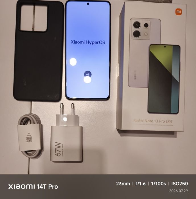 Smartfon Redmi Note 13PRO 5G Midnight Black