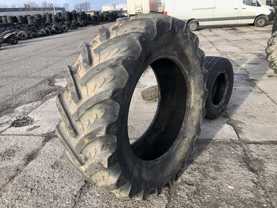 480/70r34 Opona Używana Radialna Kleber Fitker 60% Bieżnika