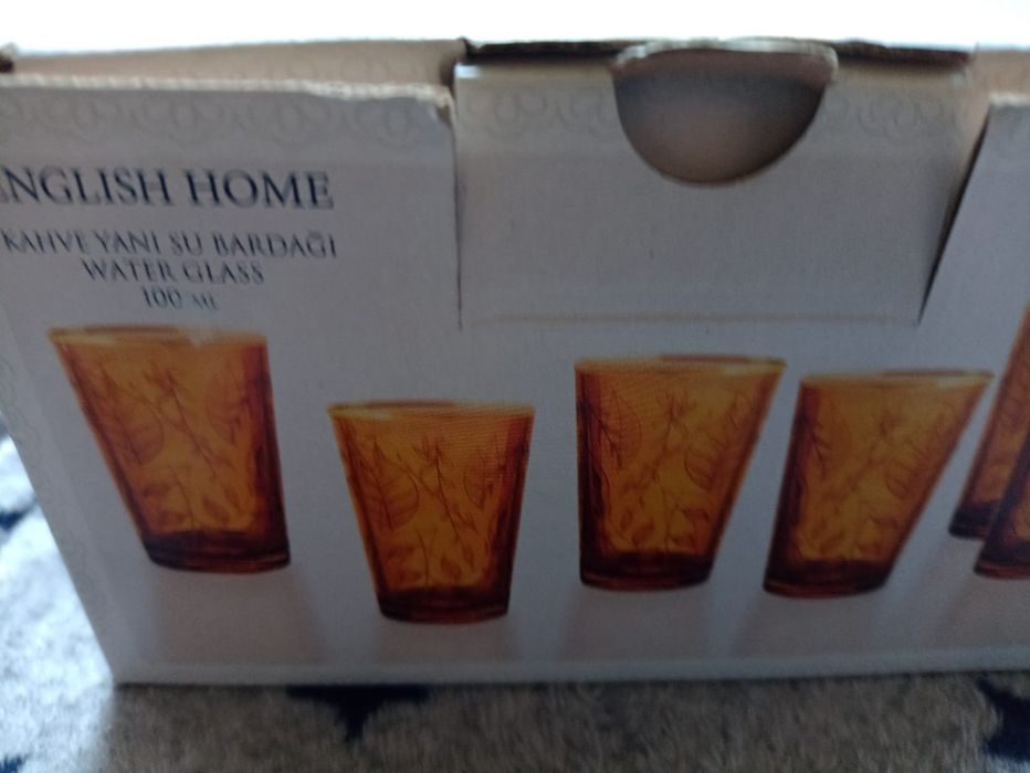 Набор стаканов English Home Leaf 100 мл