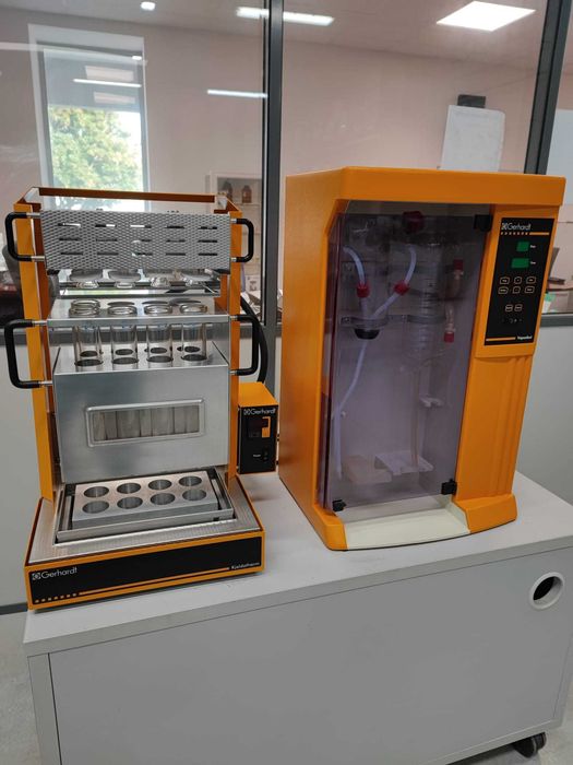 Distilação vapodest 20 + Digestor Kjeldatherm da Gerhardt